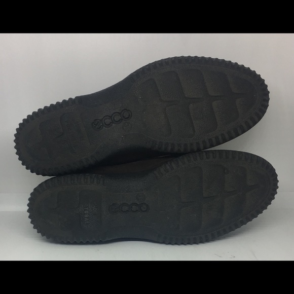 Ecco Soft Brown Leather Loafers Women's Size 8-8.5 - Picture 7 of 8